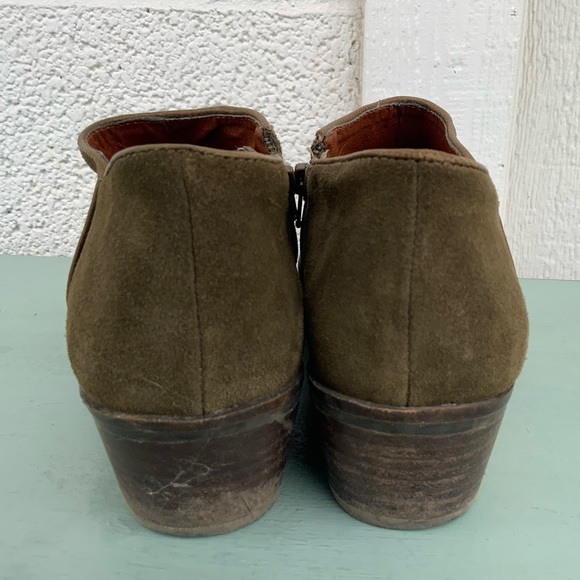 Lucky Brand Green Ankle Boots - Picture 7 of 9